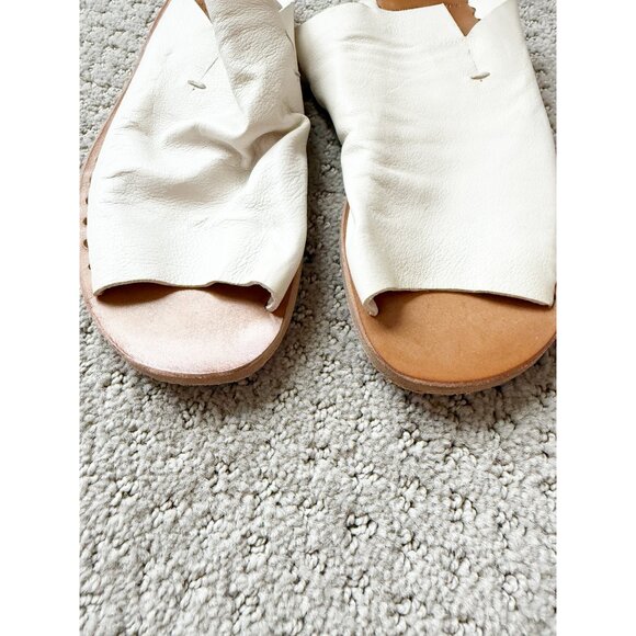 Officine Creative Itaca Slip-On Sandal slide Leather White 7 - Picture 2 of 8